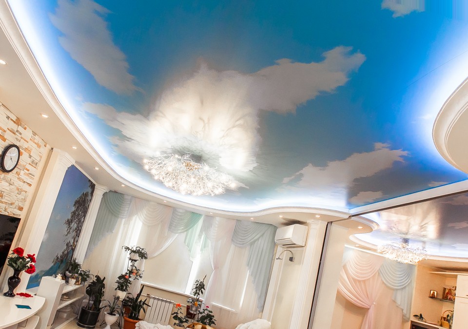 Заказать потолок с фотопечатью в г. Белгород